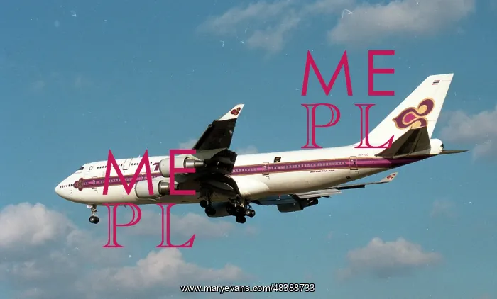 : Boeing 747-4D7 HS-TGO : Boeing 747-4D7 HS-TGO