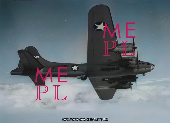  : Boeing B-17F banking port