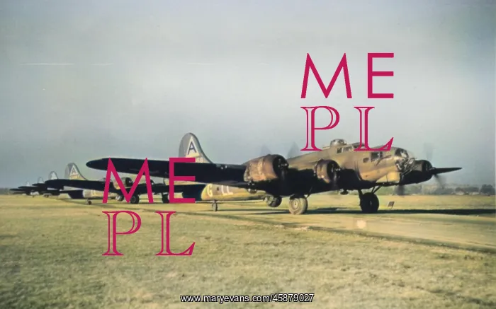 : Boeing B-17G five of 401st Bomb Squadron : Boeing B-17G five of 401st Bomb Squadron