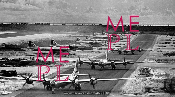  : Boeing B-29s on Tinian-Marianas, 1945