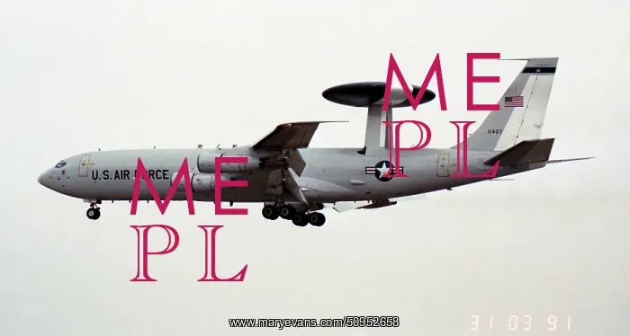 : Boeing E-3B Sentry 71-1407 : Boeing E-3B Sentry 71-1407