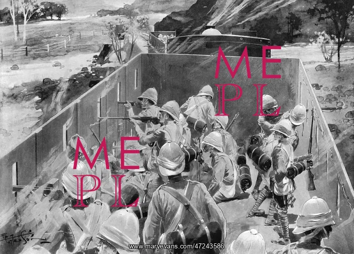 : BOER ARMOURED TRAIN : BOER ARMOURED TRAIN