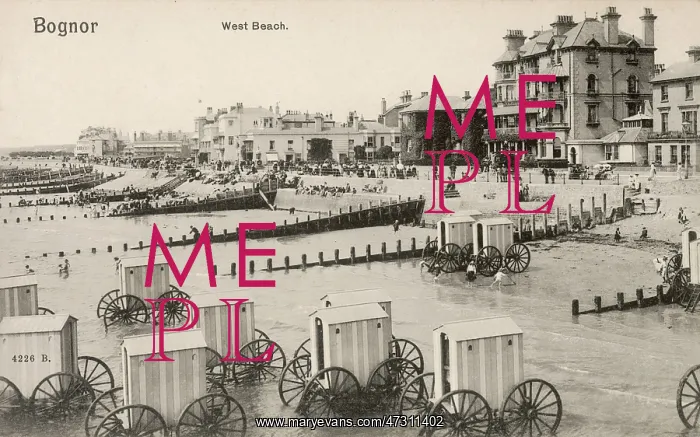  : BOGNOR REGIS / HUTS 1905