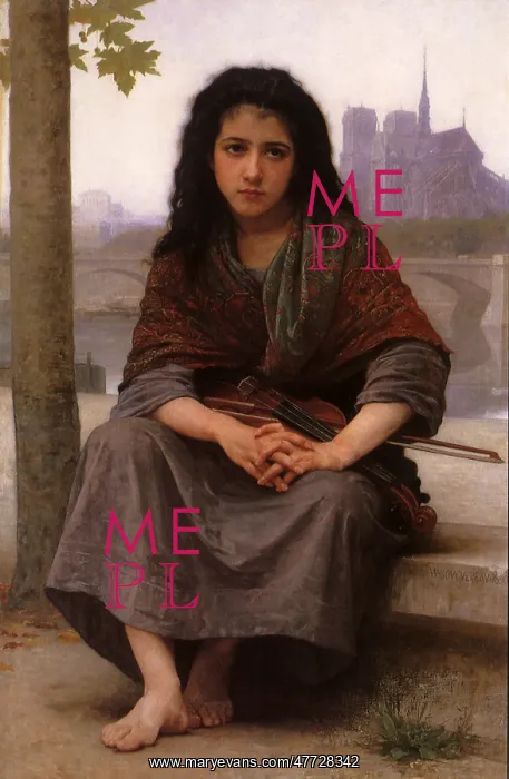 : The Bohemian, by Bouguereau : The Bohemian, by Bouguereau