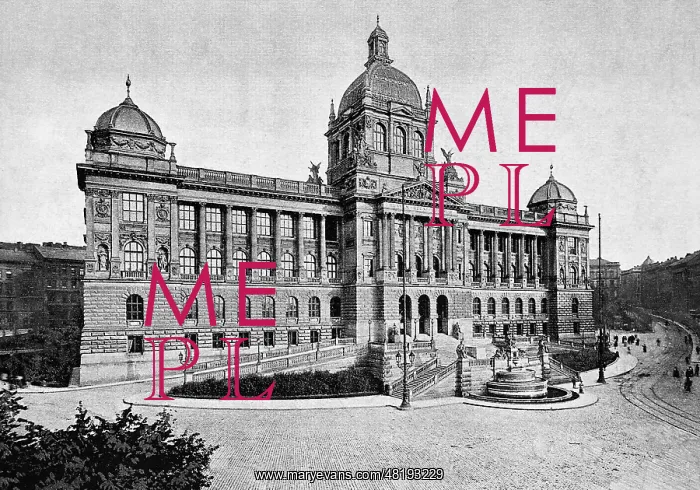 : The Bohemian National Museum in Prague : The Bohemian National Museum in Prague