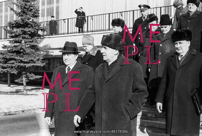 : Bohuslav Chnoupek Visits USSR : Bohuslav Chnoupek Visits USSR