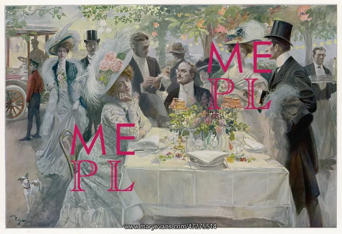 : BOIS DINING, 1909 : BOIS DINING, 1909