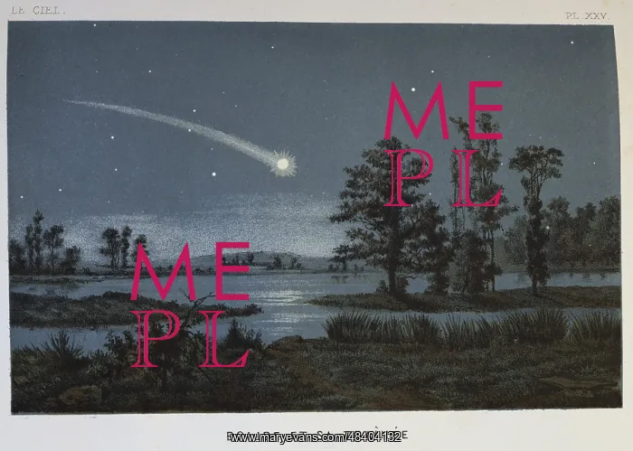 : Bolide and its train. A Bolide is a large meteor : Bolide and its train. A Bolide is a large meteor