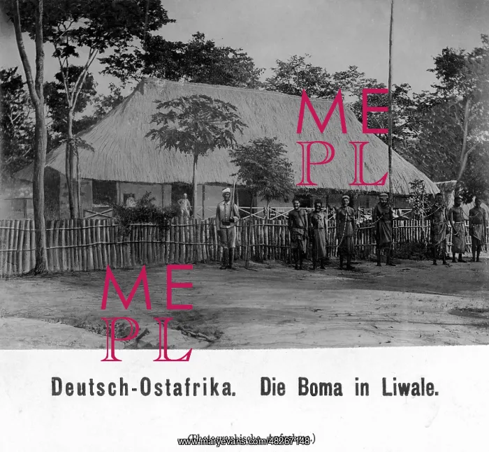 : The Boma in Liwale, 1904 : The Boma in Liwale, 1904