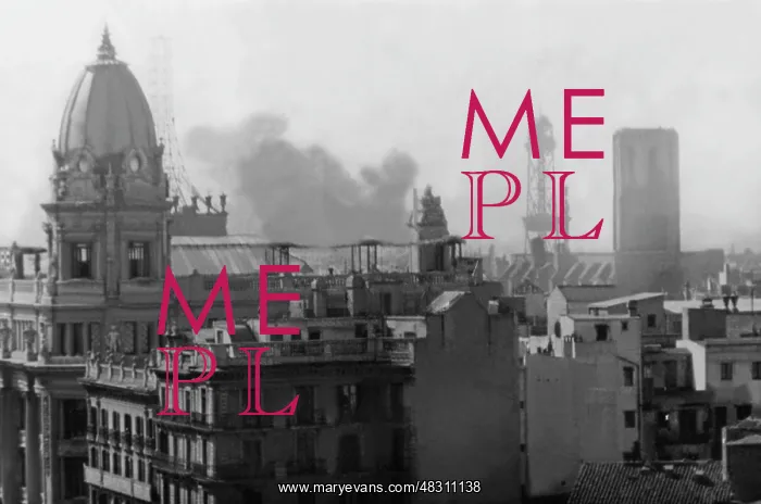: Bomb attack on Barcelona, ??1939 : Bomb attack on Barcelona, ??1939