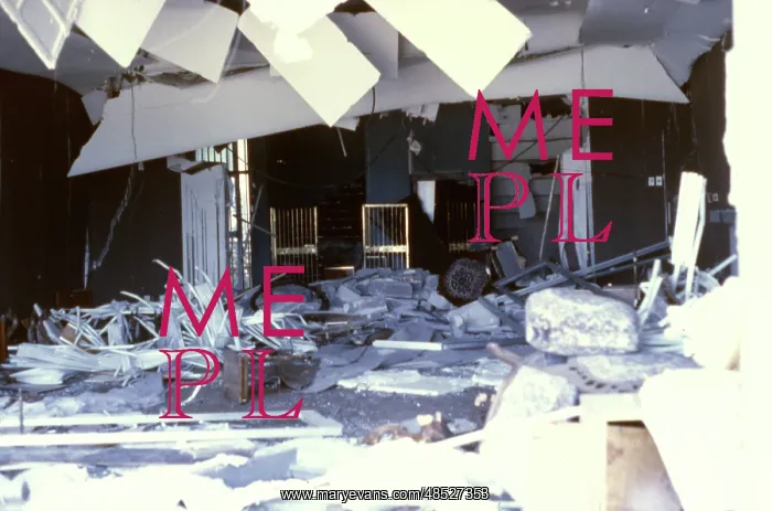 : Bomb damage at Bab al-Azizia, Tripoli, Libya : Bomb damage at Bab al-Azizia, Tripoli, Libya