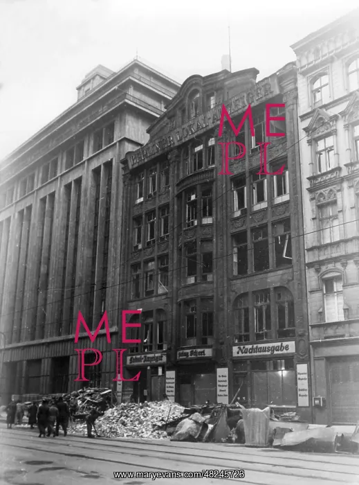 : Bomb damage in Berlin, 1943 : Bomb damage in Berlin, 1943