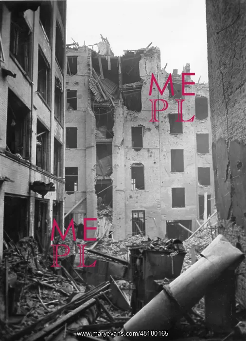 : Bomb damages in Berlin, 1943 : Bomb damages in Berlin, 1943