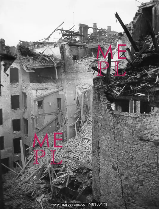 : Bomb damages in Berlin, 1943 : Bomb damages in Berlin, 1943