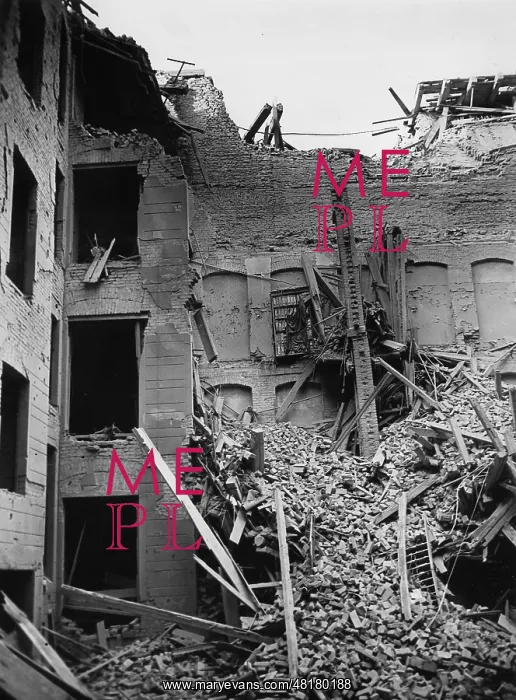 : Bomb damages in Berlin, 1943 : Bomb damages in Berlin, 1943