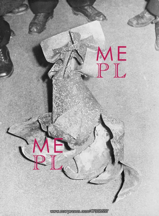 : Bomb remnants WWII : Bomb remnants WWII