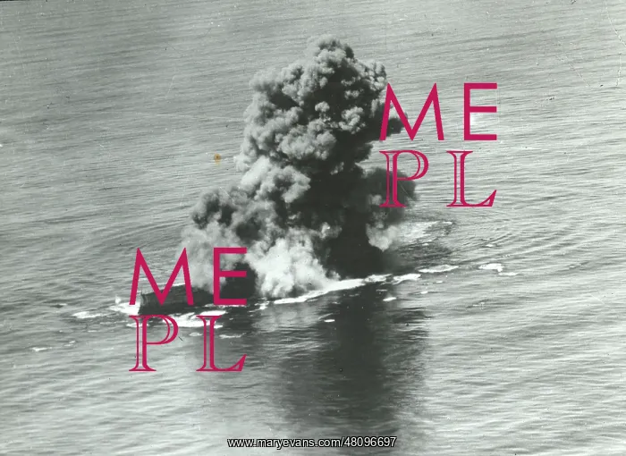 : Bomb tests U.S.S. 'Virginia' (1923): ship on fire : Bomb tests U.S.S. 'Virginia' (1923): ship on fire