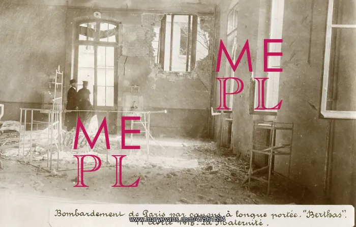 : Bombardment of Paris in the First World War : Bombardment of Paris in the First World War