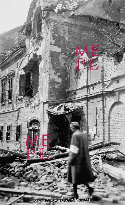 : Bombed Vienna Palais : Bombed Vienna Palais