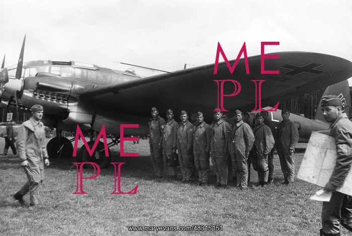 : Bomber squadron at the Jever airfield, 1939 : Bomber squadron at the Jever airfield, 1939