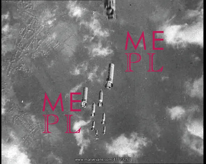 : Bombs Dropping From the Open Bomb Bay Of An : Bombs Dropping From the Open Bomb Bay Of An