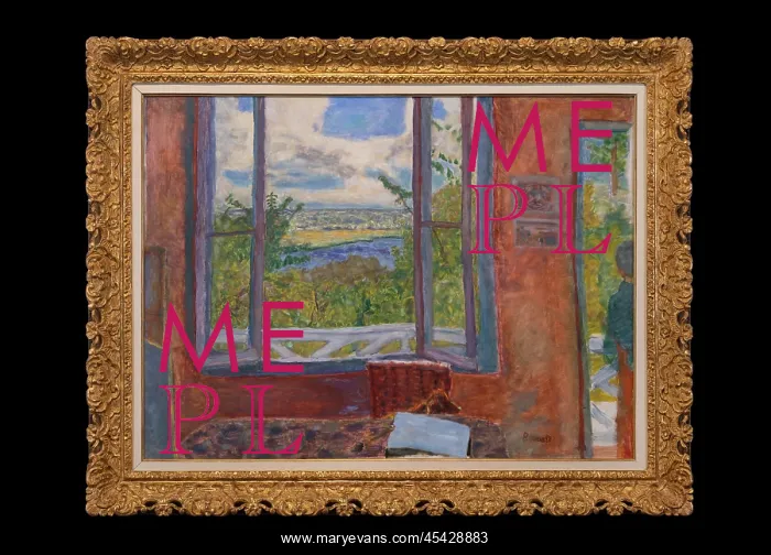 : Bonnard painting, Musee des Beaux Arts de Nice, Nice, France : Bonnard painting, Musee des Beaux Arts de Nice, Nice, France