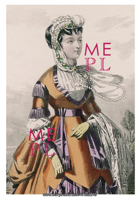 : BONNET / AUGUST 1868 : BONNET / AUGUST 1868