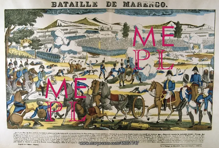: Bonparte, centre left, at the Battle of Marengo : Bonparte, centre left, at the Battle of Marengo