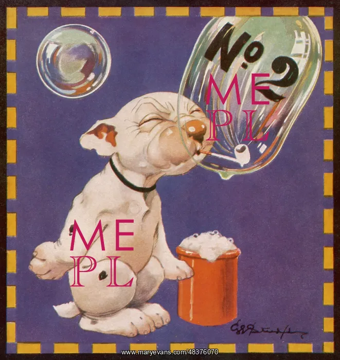 : Bonzo Blows a Bubble : Bonzo Blows a Bubble