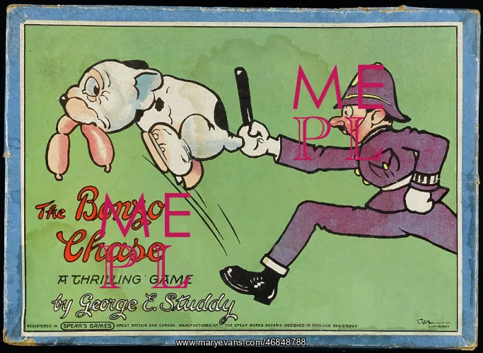 : The Bonzo Chase board game : The Bonzo Chase board game