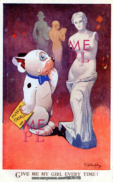  : Bonzo - Postcard by George Studdy
