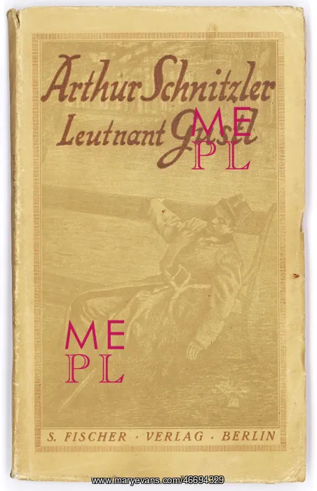 : Book, Arthur Schnitzler: None but the Brave, 1910 : Book, Arthur Schnitzler: None but the Brave, 1910