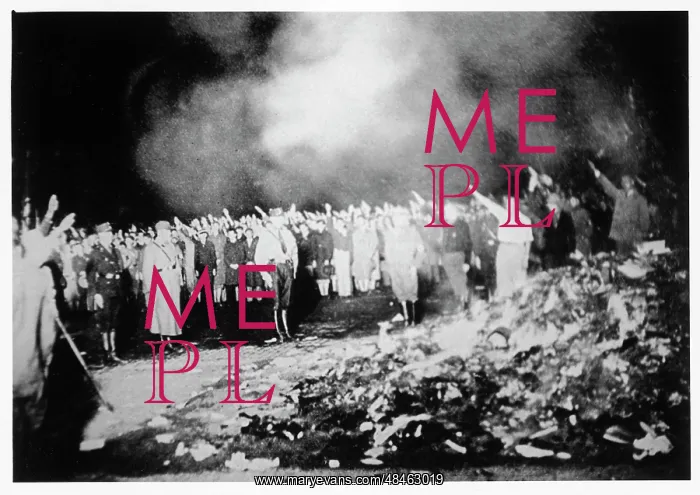 : BOOK BURNING / 10.5.1933 : BOOK BURNING / 10.5.1933