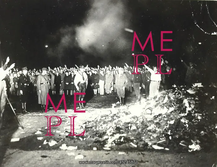 : BOOK BURNING-Berlin, Germany, 1933.? : BOOK BURNING-Berlin, Germany, 1933.?