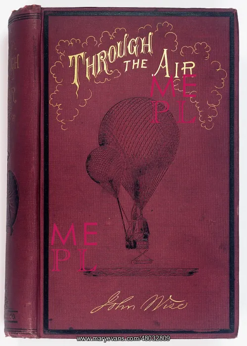 : Book cover design, Through the Air : Book cover design, Through the Air