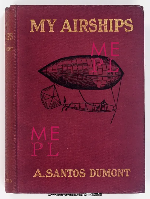 : Book cover design, My Airships : Book cover design, My Airships