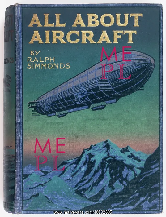 : Book cover design, All About Aircraft : Book cover design, All About Aircraft