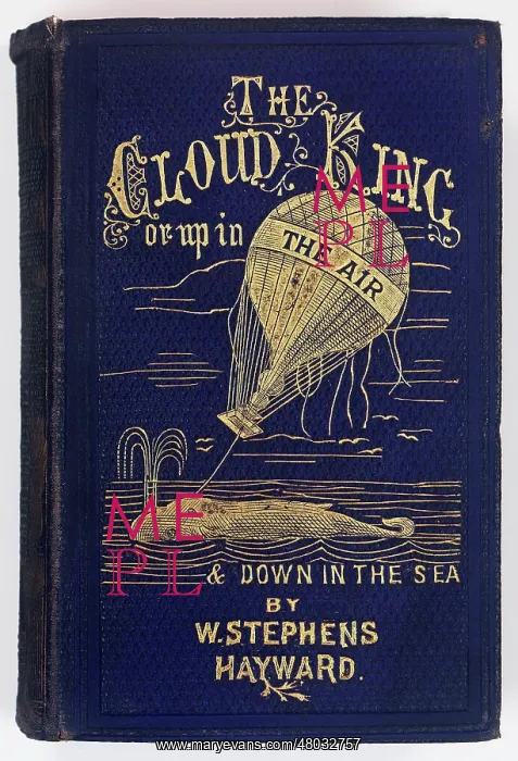: Book cover design, The Cloud King : Book cover design, The Cloud King