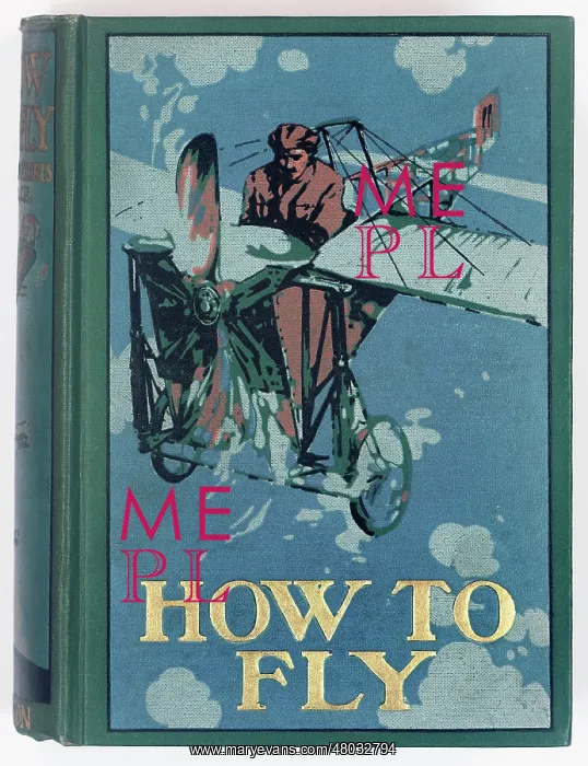 : Book cover design, How to Fly : Book cover design, How to Fly