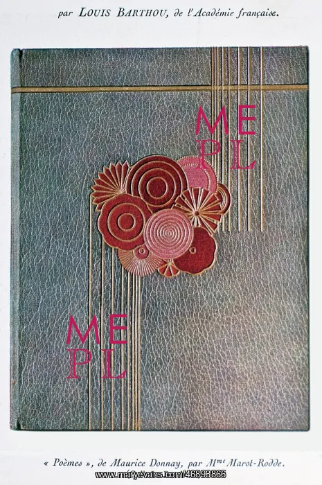 : Book cover design by Mme Marot-Rodde : Book cover design by Mme Marot-Rodde
