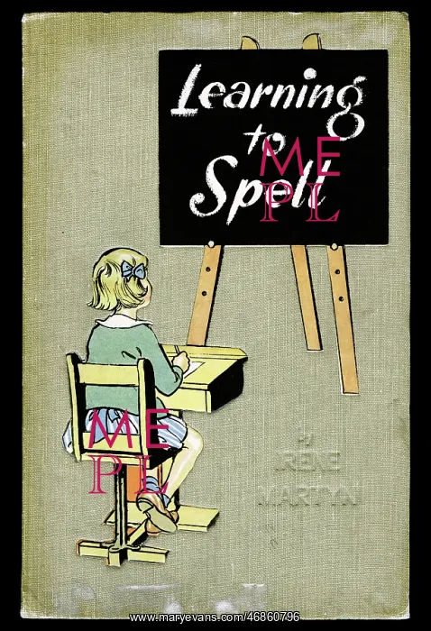 : Book cover, Learning to Spell : Book cover, Learning to Spell