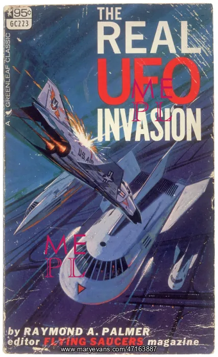  : Book cover, The Real UFO Invasion