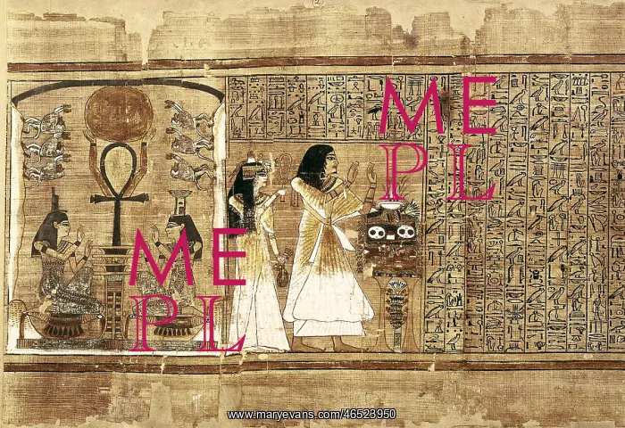 : Book of the Dead or Papyrus of Any. ca. 1275 : Book of the Dead or Papyrus of Any. ca. 1275