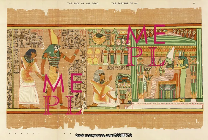: Book of the Dead - Plate 4 : Book of the Dead - Plate 4