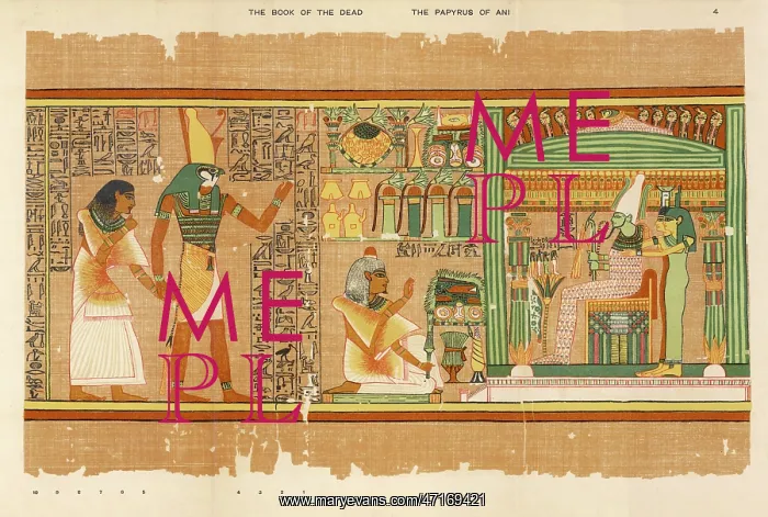 : Book of the Dead - Plate 4 : Book of the Dead - Plate 4