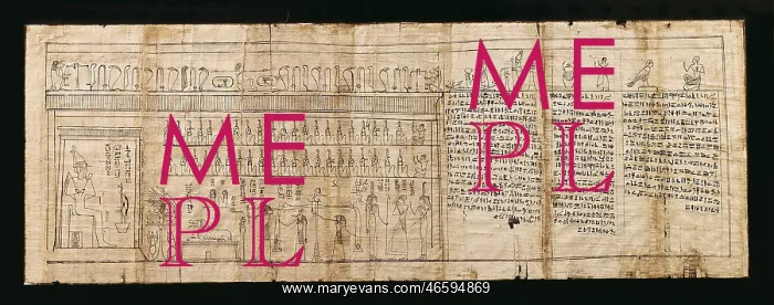 : Book of the Deads. 651 -525 BC. Papyrus. Egyptian : Book of the Deads. 651 -525 BC. Papyrus. Egyptian