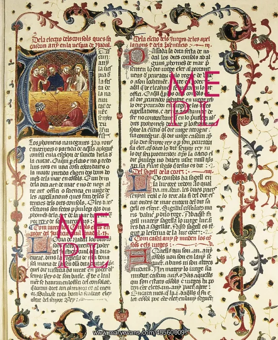 : Book of the Fueros (Codes) of Valencia. 13th : Book of the Fueros (Codes) of Valencia. 13th