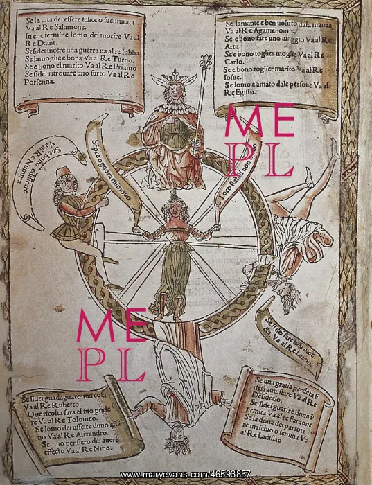 : Book of the Good and Bad luck (15th c.) : Book of the Good and Bad luck (15th c.)