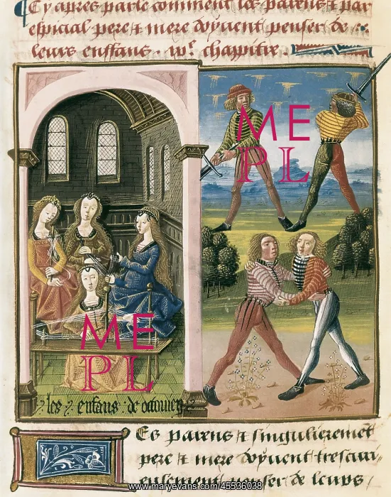 : The Book of Good Morals by Jacques Le Grant (1464) : The Book of Good Morals by Jacques Le Grant (1464)
