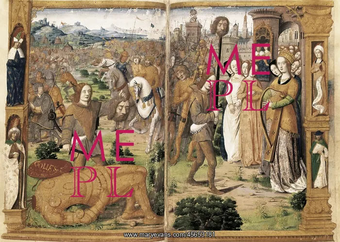 : Book of Hours for Charles V. 16th c. The Birth : Book of Hours for Charles V. 16th c. The Birth